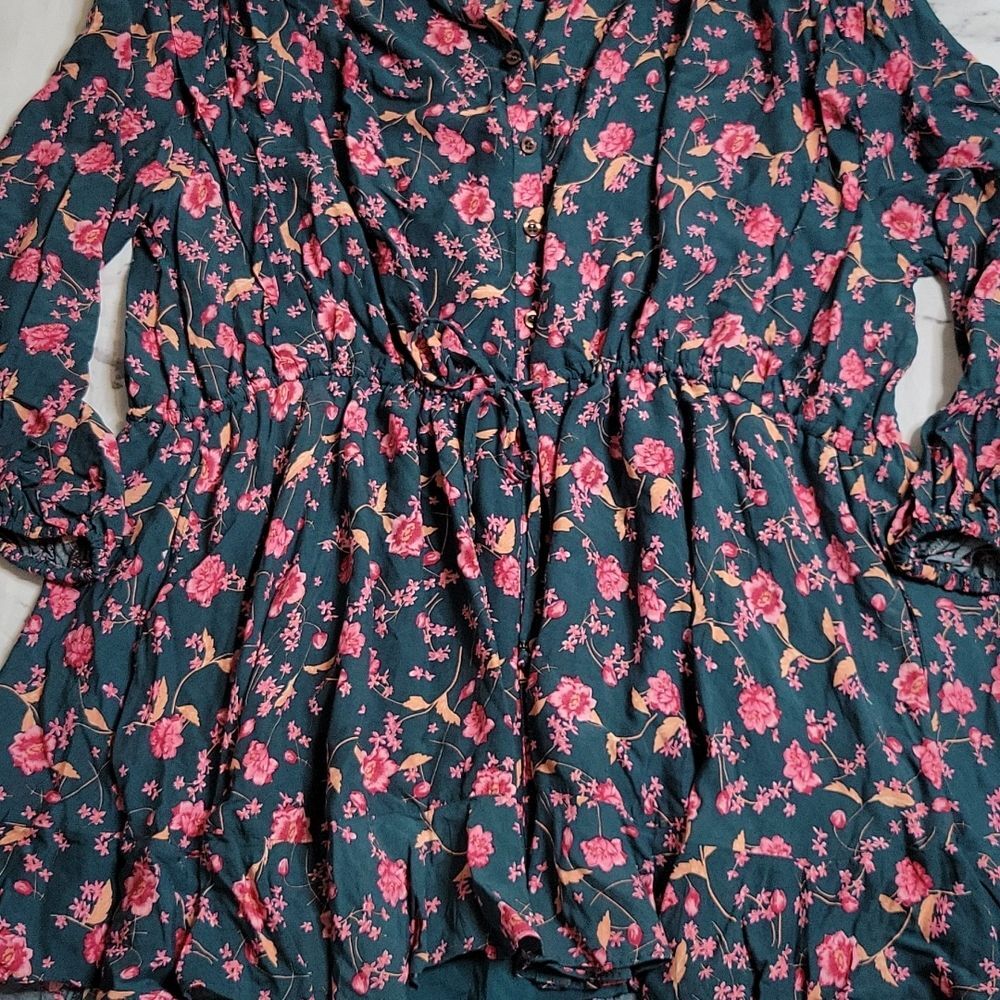 Free People Flower Fields Mini Dress - Picture 3 of 4